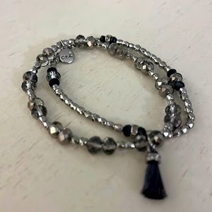 Chloe + Isabel Woman’s Silver/Gray Bracelet